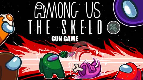 🚀 Among Us The Skeld | Gun Game 🔫