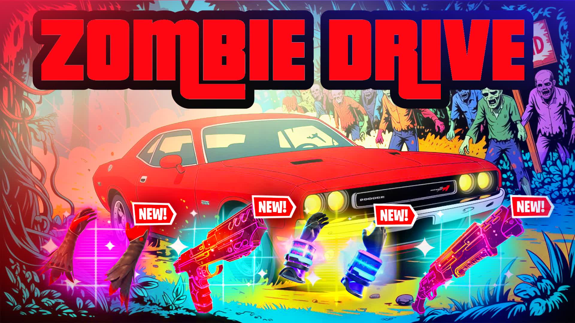 🌴TROPICAL ZOMBIE DRIVE🌴