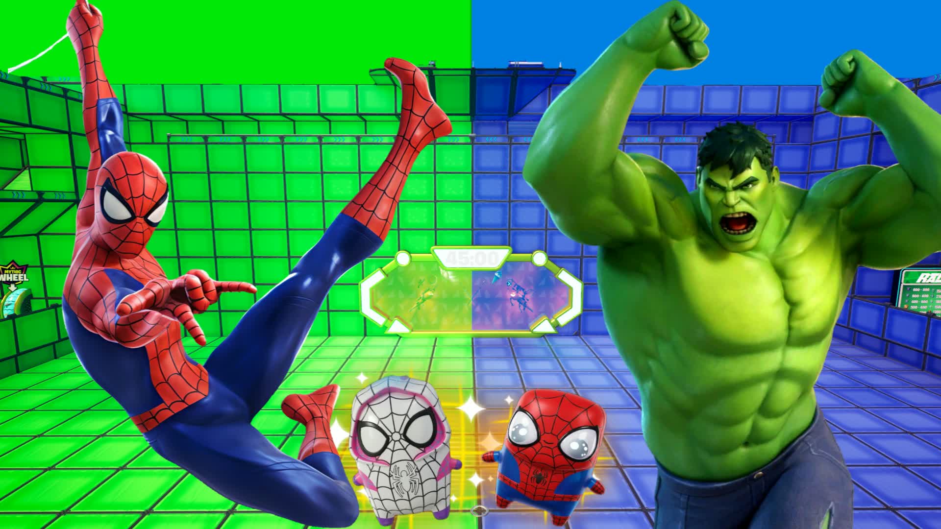 SKILLAH GREEN VS BLUE