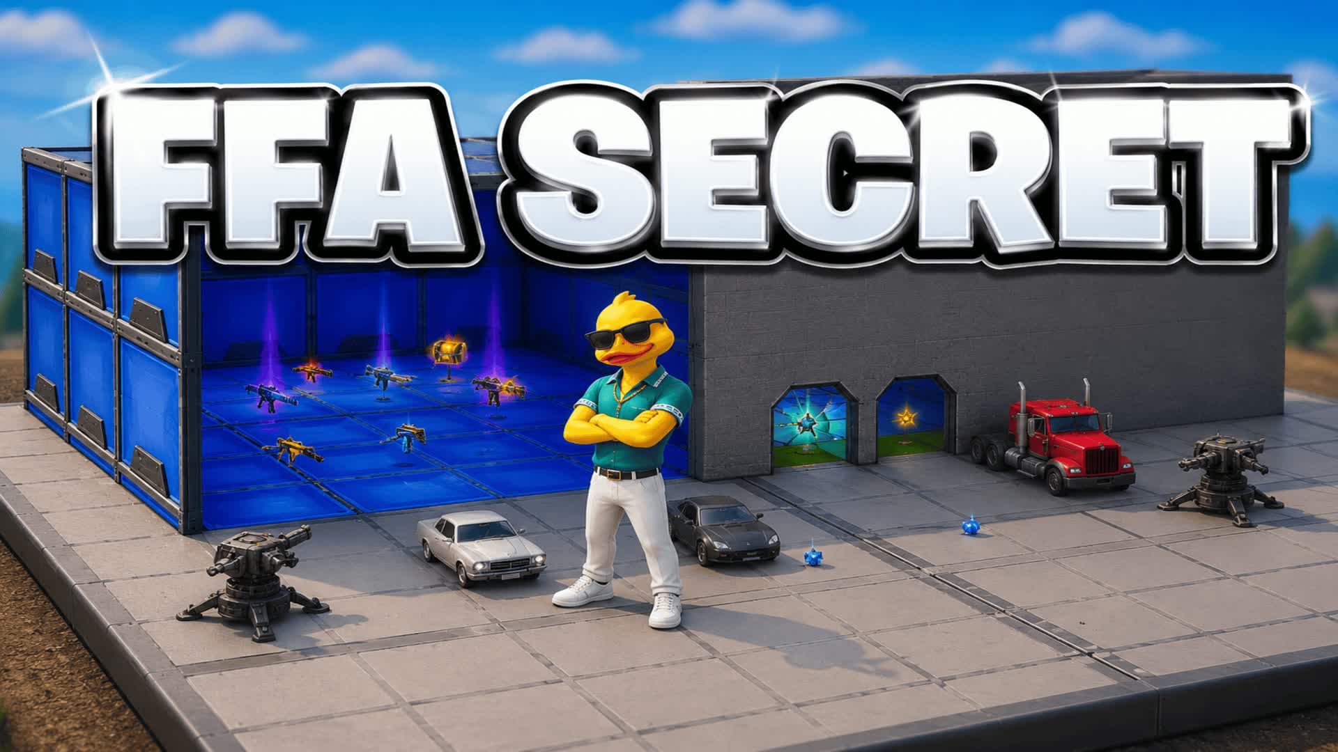 CRAZY 1V1 FFA arme secrète