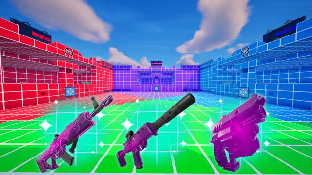 BIG RED vs BLUE vs GREEN vs PURPLE