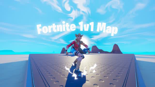 Fortnite 1v1 Map (NEW GUNS)