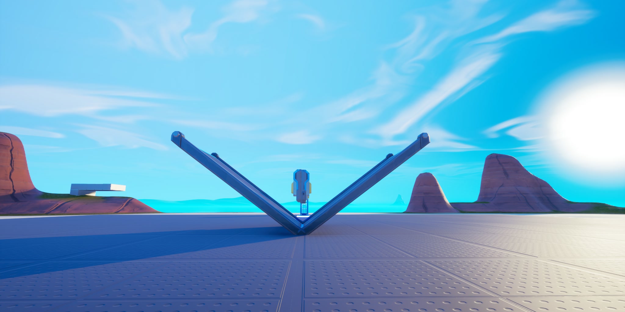 Fortnite 1v1 Map (NEW GUNS)