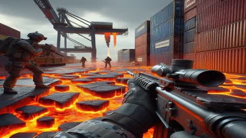 Burning Habour Only Sniper Exotic weapon