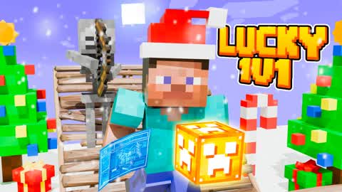 1V1 LUCKY BLOCK CRAFT CHRISTMAS