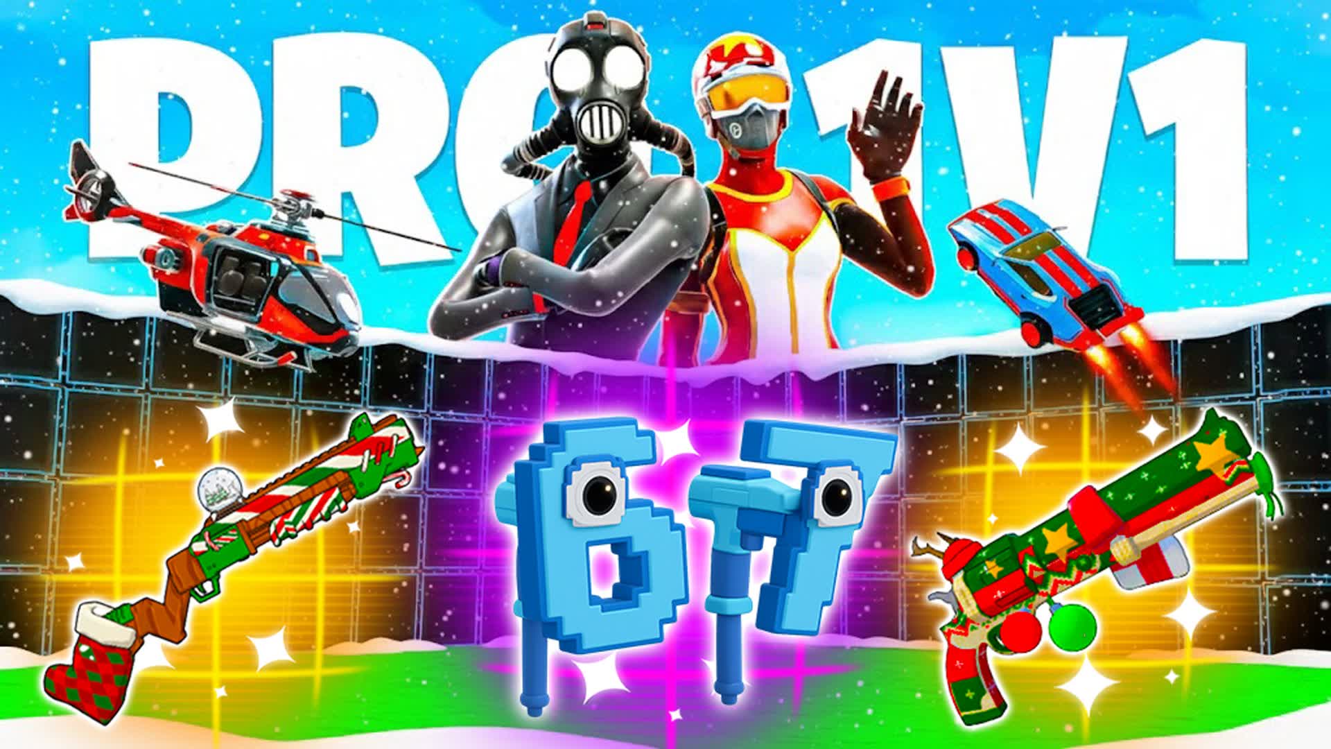 Pro 1v1 All Guns جميع الأسلحة