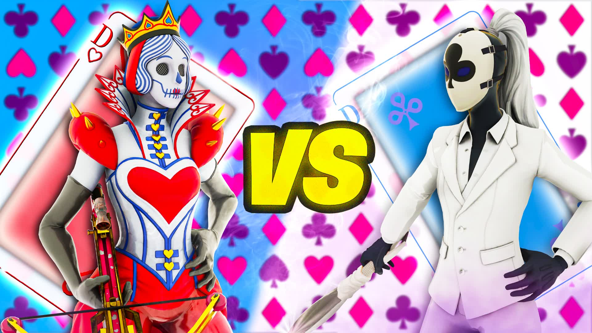 HEARTS VS SPADES ♠ 098539583044 By Vpr Fortnite