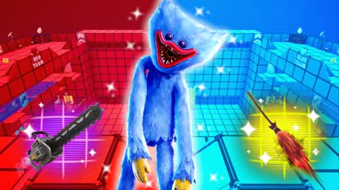 INSANE HUGGY WUGGY 💙 RED VS BLUE🔵🔴