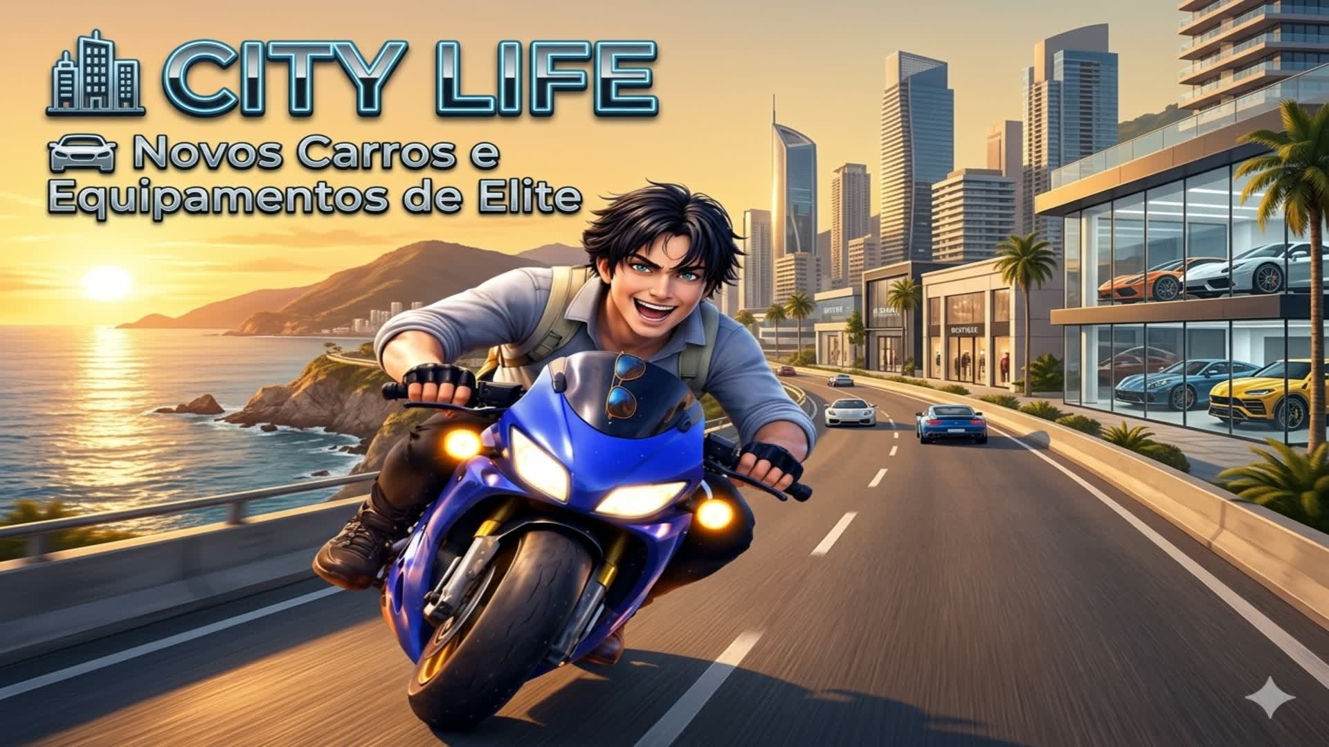 🏙️ シティライフ:エリートカーとアイテム 🚗