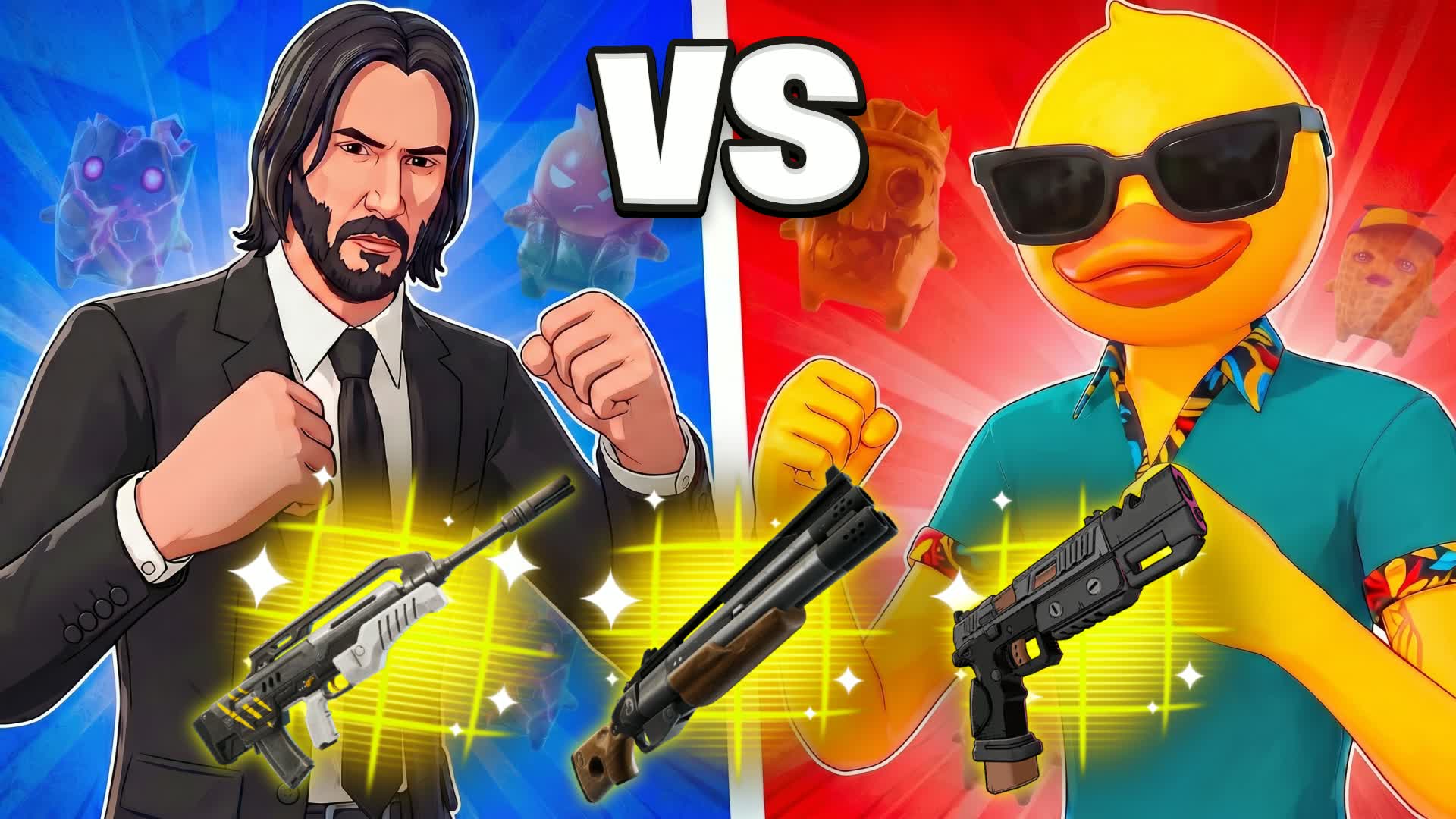 PERFECT RED VS BLUE 🔴 🔵
