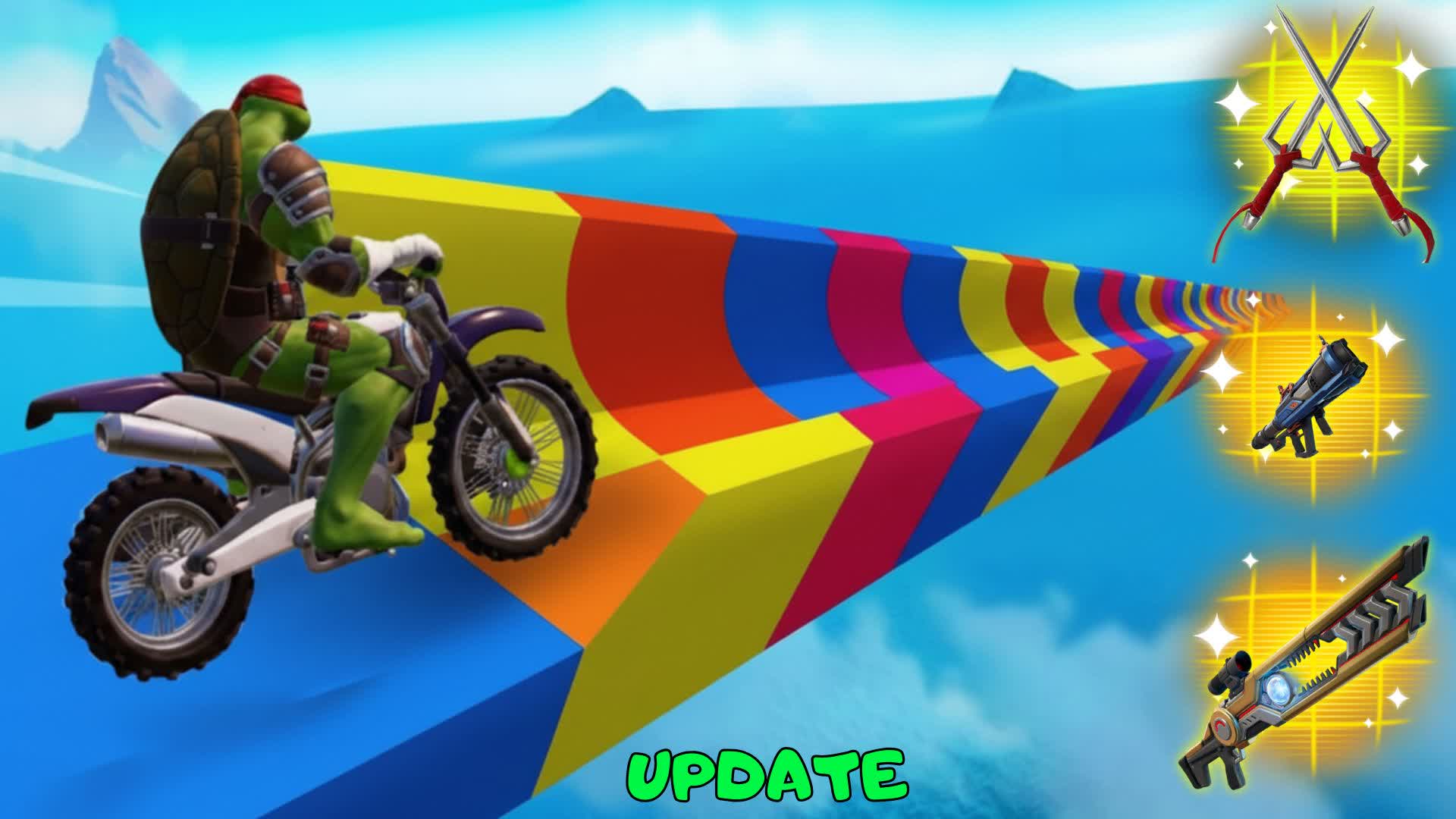 🐢TMNT 🚗MEGA RAMP CARS GAMES