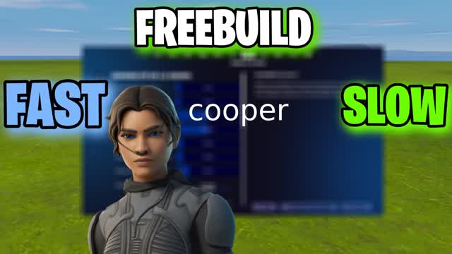 COOPER SETTINGS FREEBUILD (SLOW,FAST)