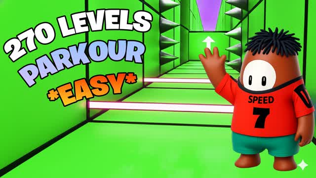⚡SPEED 270 LEVELS PARKOUR 🌀