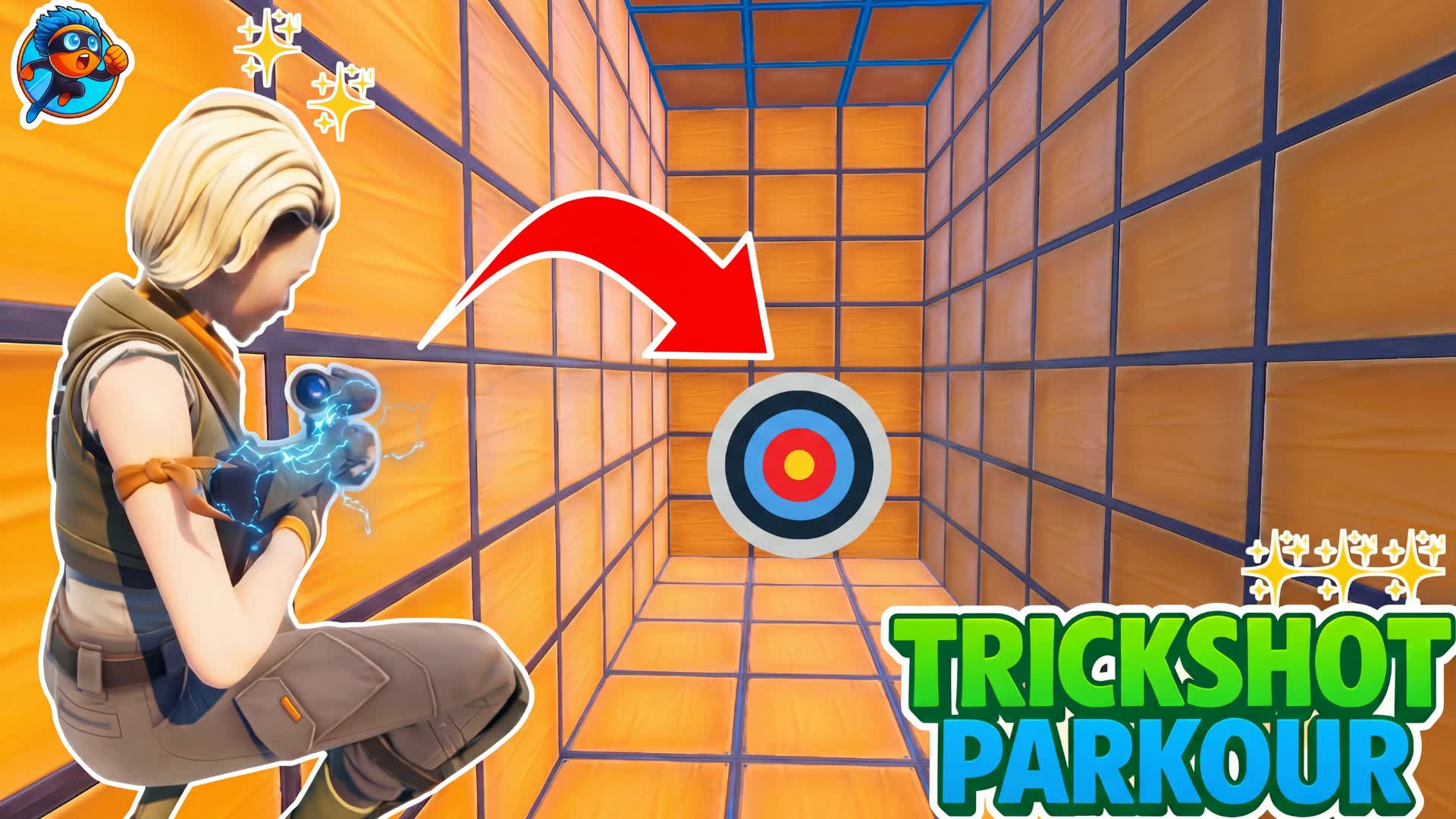 TRICK SHOT MEDIUM PARKOUR 100🎯【REMAKE】