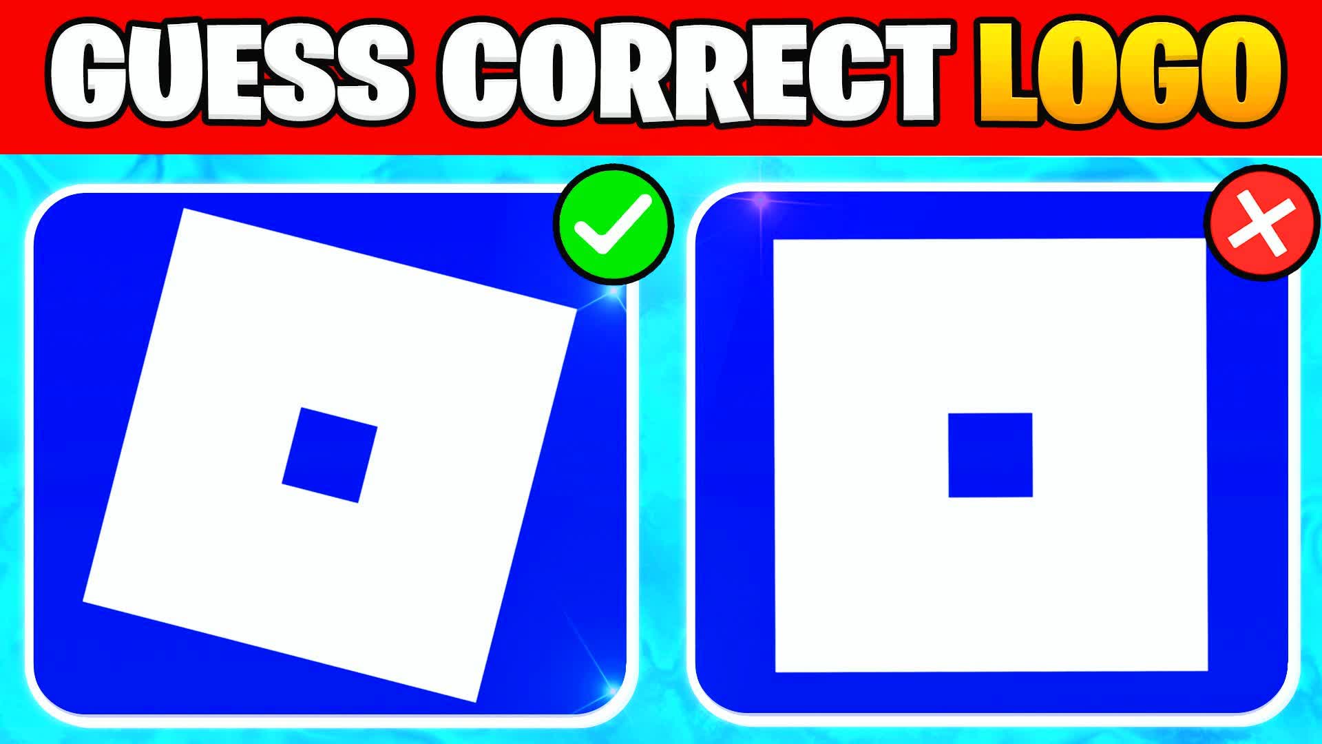 GUESS THE REAL LOGO 🔎 PARKOUR MINIGAME