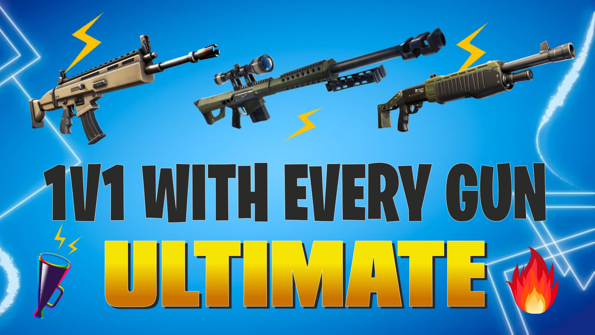 1V1 WITH EVERY GUN > ULTIMATE