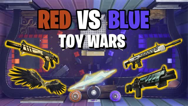 đŽRED VS đ”BLUE TOY WARS