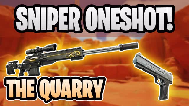 SNIPER ONE SHOT 🎯 THE DESERT QUARRY