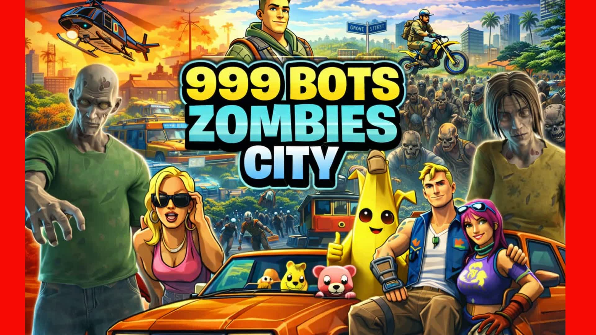 999 ボット ゾンビシティ