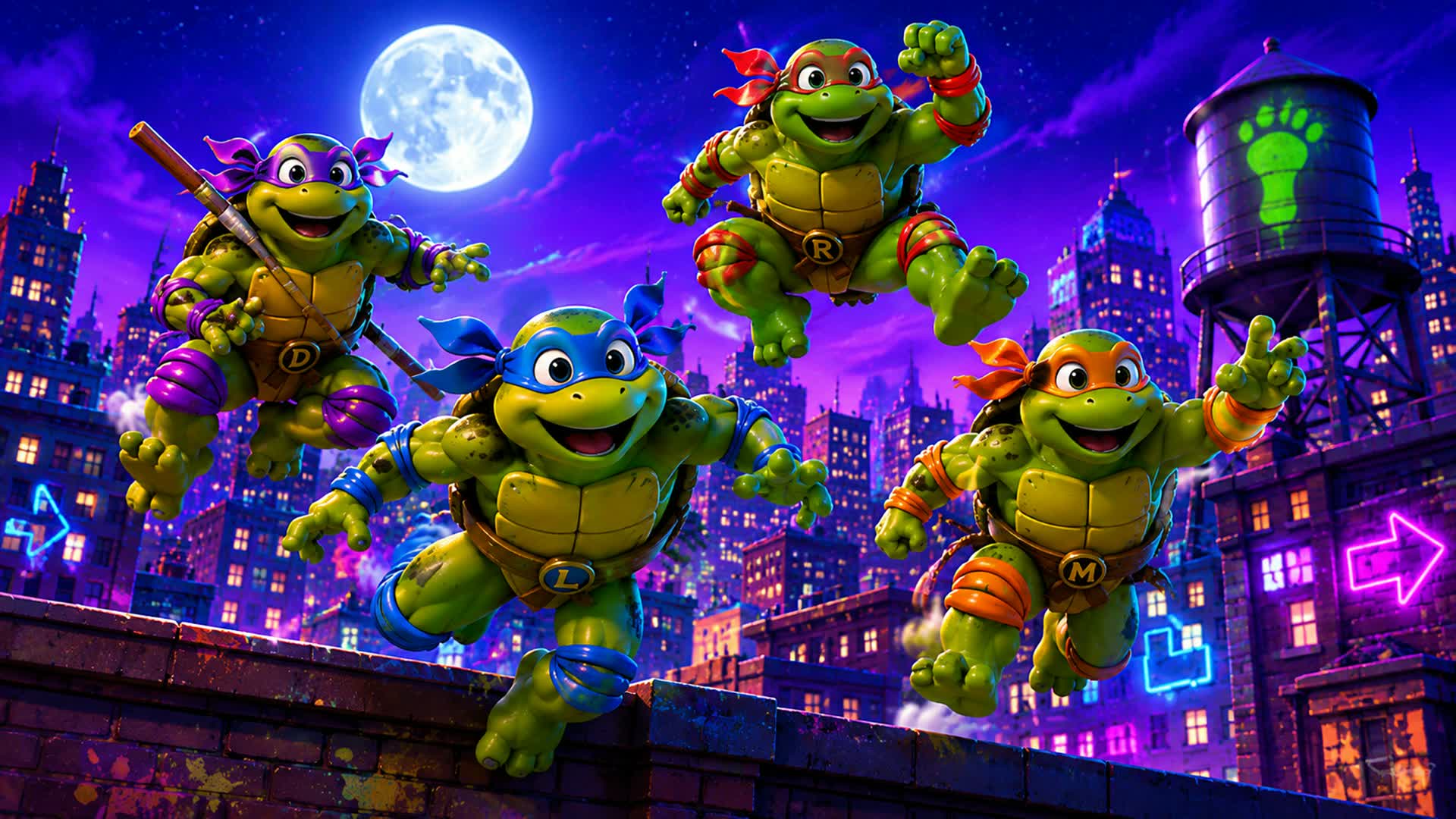 TMNT ⭐ SUPER HERO OPEN WORLD PVP 🏆 FFA