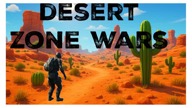 Desert Zone wars map