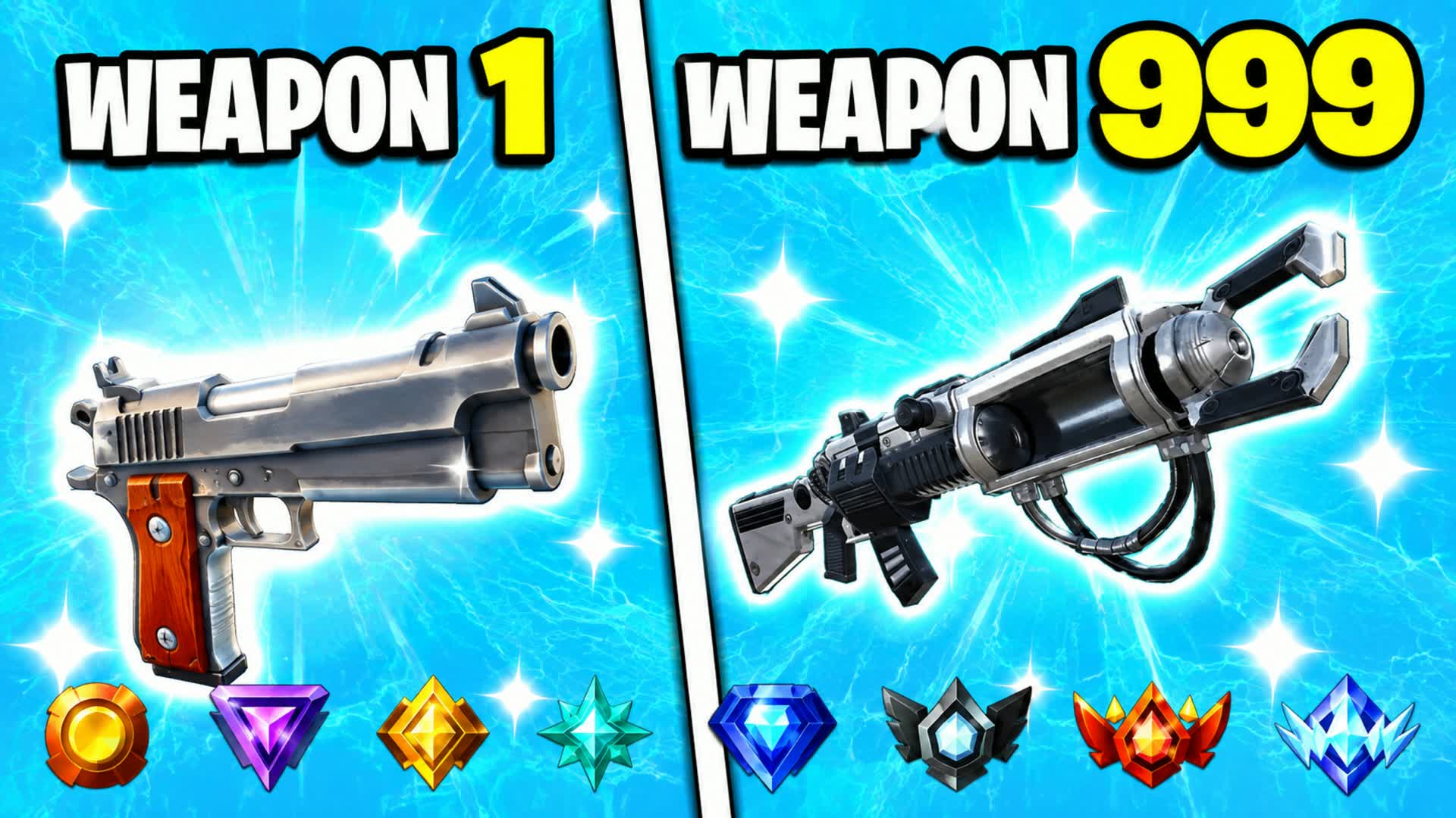 ⭐️WEPONS ONE SHOT 🎯
