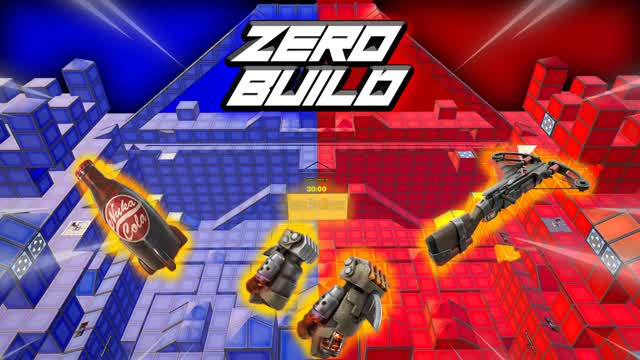 RED VS BLUE ZERO BUILD 🔴🔵