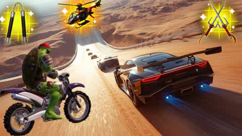 SUPER TMNT CITY - CARS GAMES