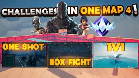 Major confrontations - 4 challenges with one map