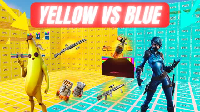đĄ YELLOW VS BLUE đ”