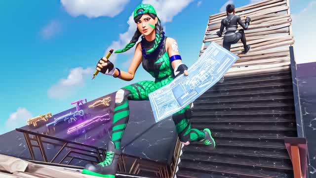 🏆CLEAN 1V1 BUILD FIGHTS