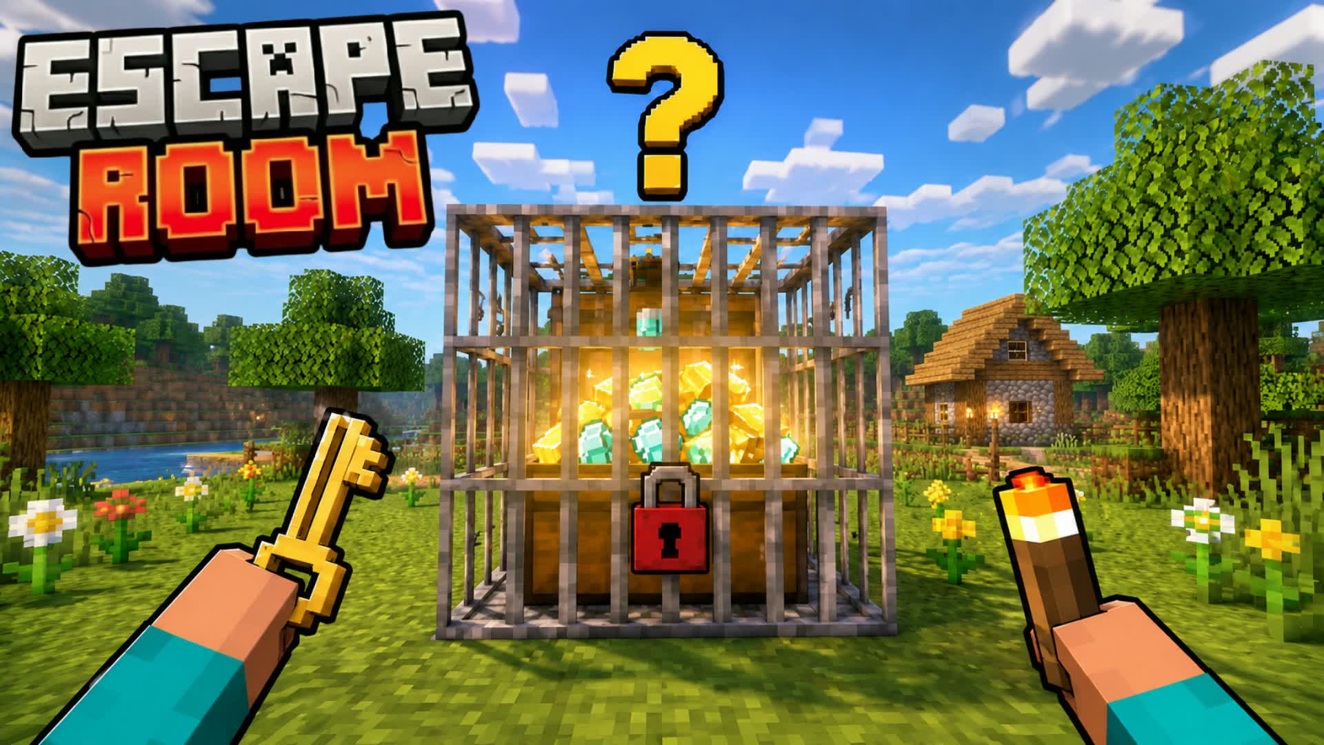 MINEBLOCK ESCAPE ROOM🗝️OB