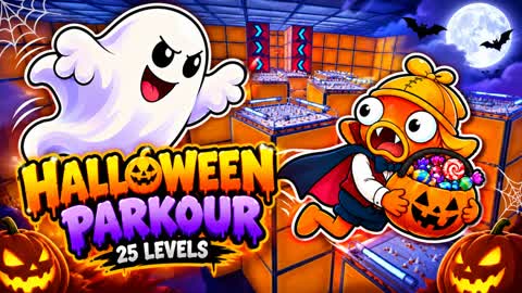 Halloween Hard Parkour ⭐ 5723 Deathrun