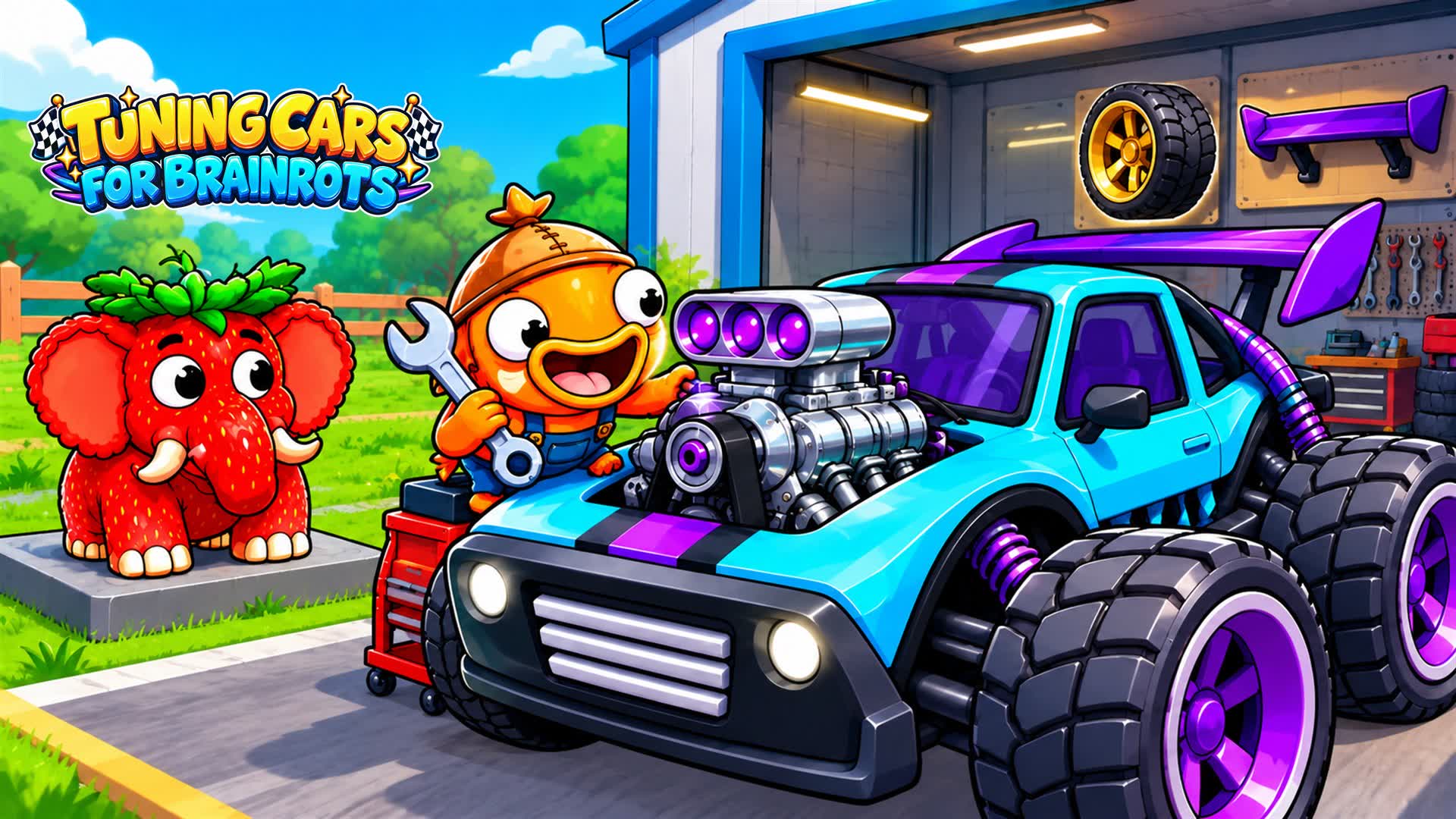 TUNING CARS FOR BRAINROTS