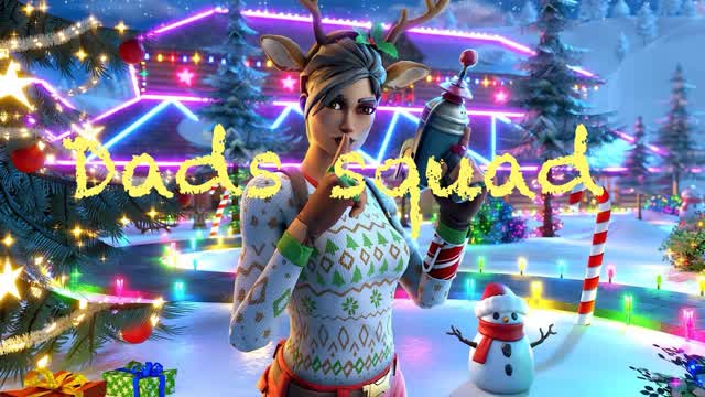 Dads Squad Xmas prop hunt