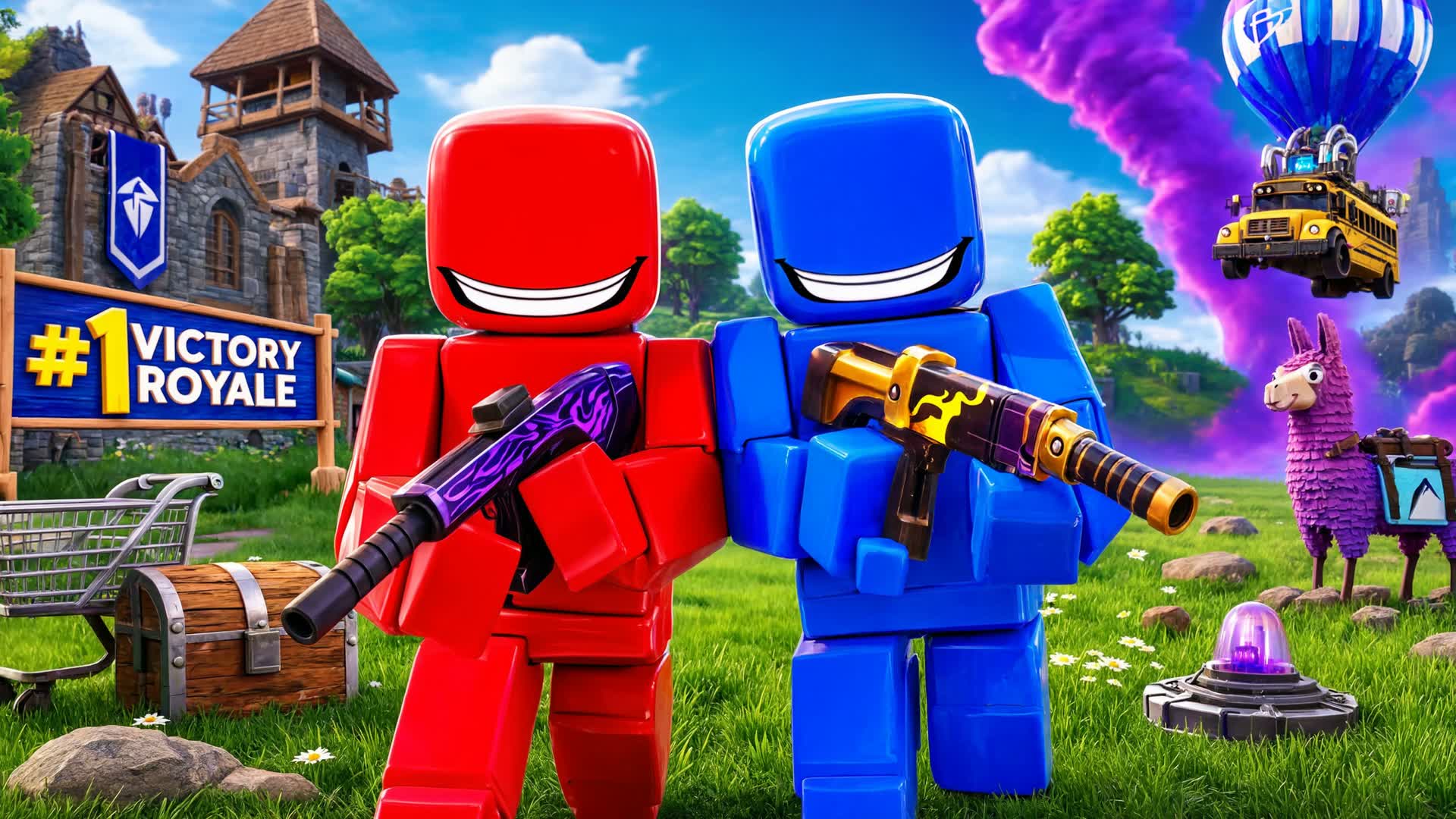 SUPER KING ⚡️RED VS BLUE