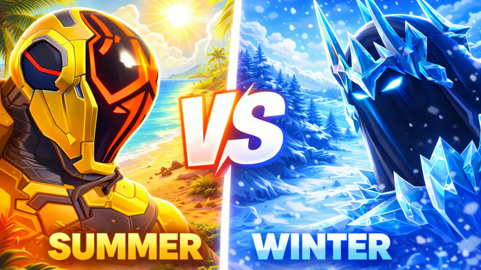 ⭐️マジでヤバい夏vs冬🔴🔵