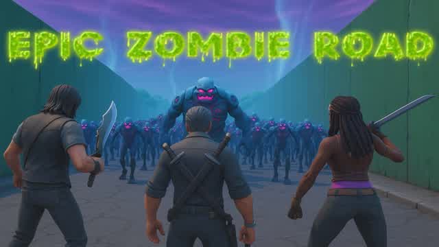 Epic zombie road
