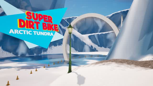 Super Dirt Bike: Arctic Tundra