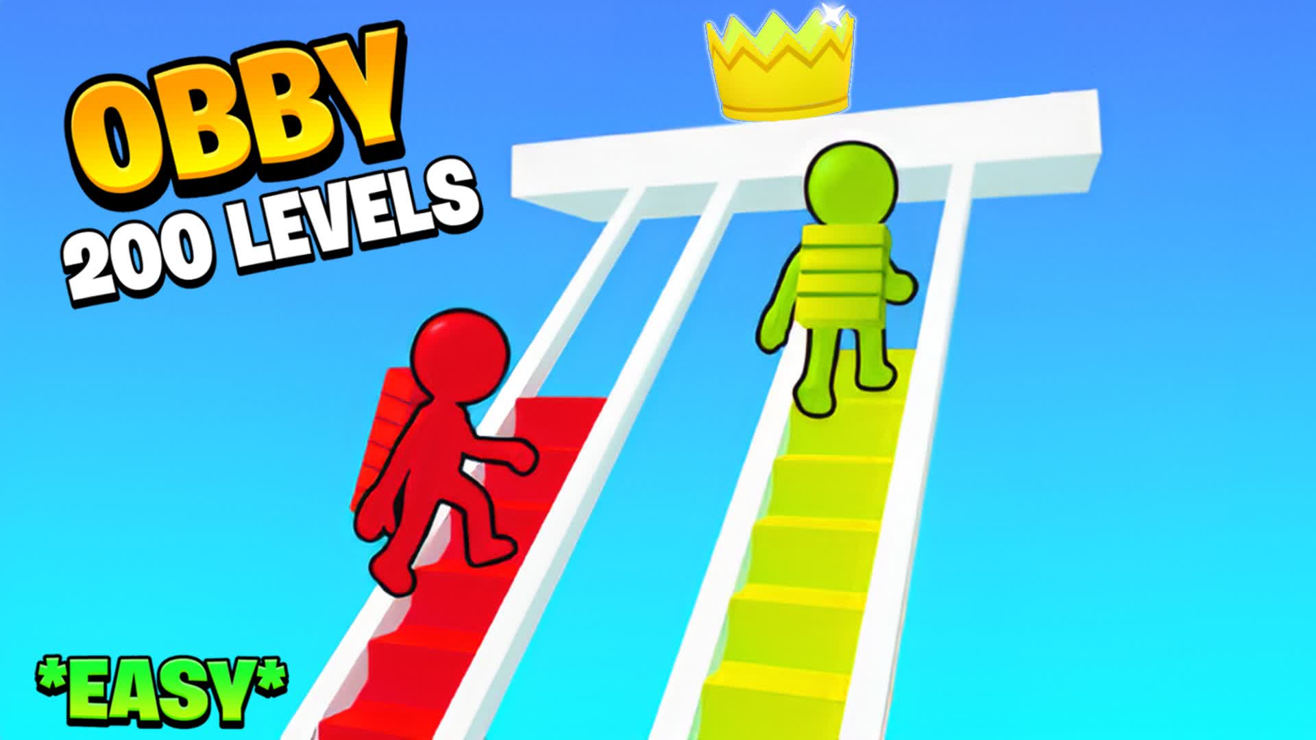 🌈 FUN 200+ OBBY PARKOUR DEATHRUN!