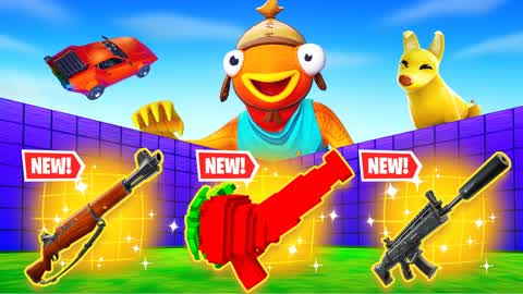 1v1 ALL WEAPONS 1v1v1 BUILD BATTLE ARENA