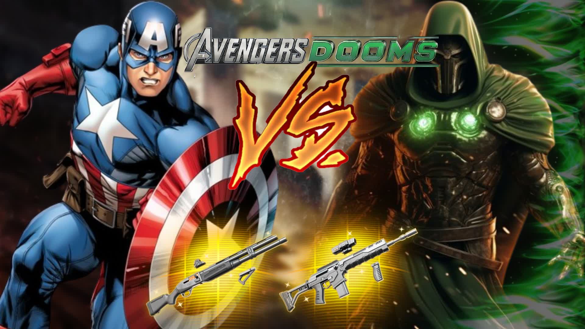 AVENGERS BLUE VS DOOMSDAY GREEN