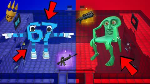 Red vs Blue EXTRIM FIGHT