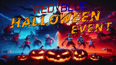 RED VS BLUE 🔴🔵 HALLOWEEN EVENT
