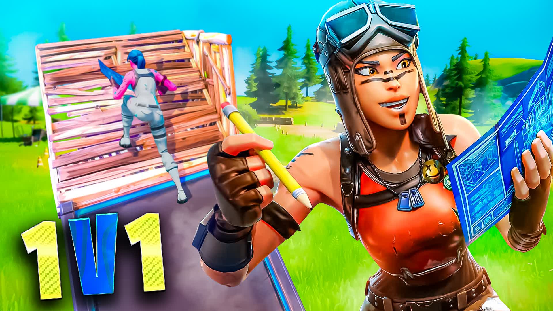 1V1 BUILD FIGHTS!