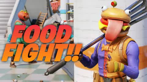 TBS: 🍔🍟FOOD FIGHT!! 🍕🍅