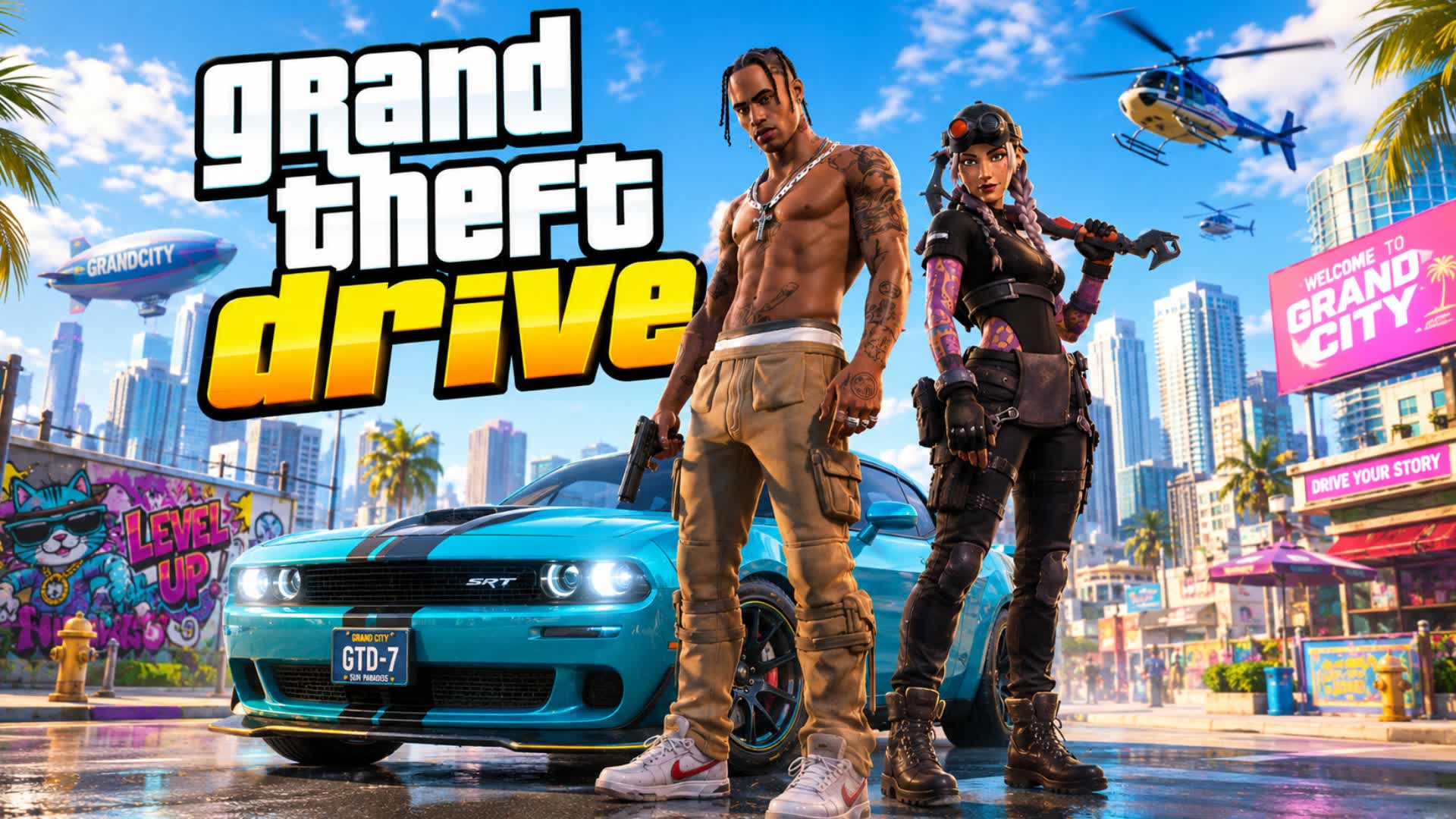 GRAND THEFT DRIVE RP 🚓🚨 CITY RP