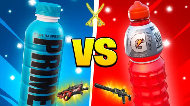 PRIME VS GATORADE 2  🔵🔴