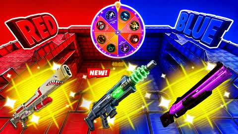 RED VS BLUE CUSTOM GUN