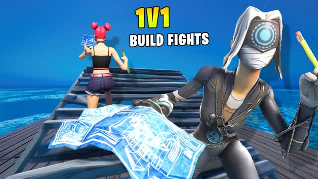 SPEED 1v1 BUILD FIGHTS [NEW WEAPONS]